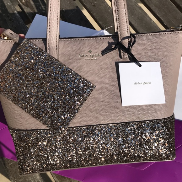 kate spade Handbags - ➕ SET Kate spade Ina Greta Satchel Card Case Gray